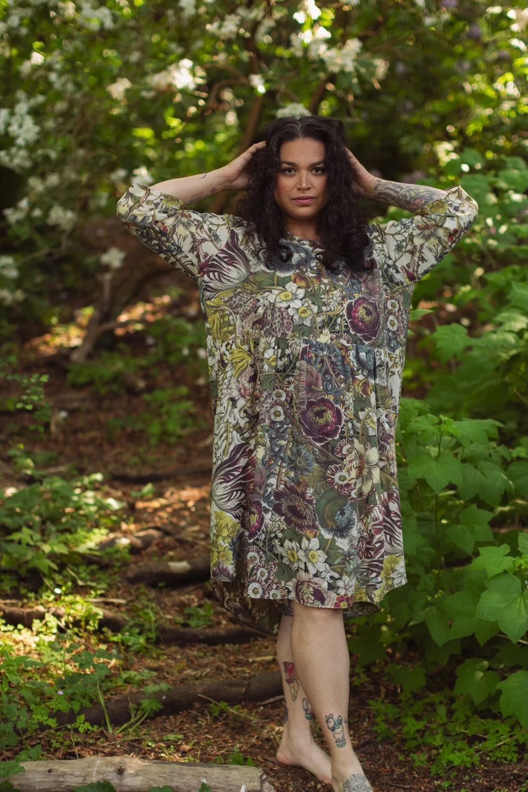 MARKET OF STARS LOVE GROWS WILD TUNIC DRESS
